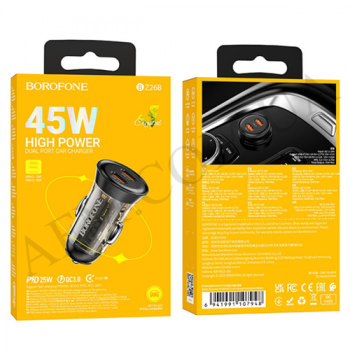АЗУ блок Borofone BZ26B Discovery PD45W чёрный