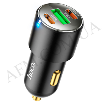 АЗП блок Hoco NZ6 PD45W + QC3.0 (2Type-C/ 1USB/ 3A) чорний!