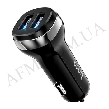 АЗУ блок Hoco Z40 (2USB/ 2.4A) чёрный