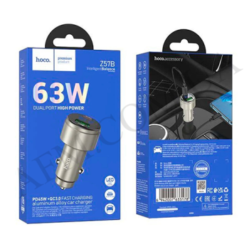 АЗП блок Hoco Z57B PD30W+QC3.0 золотистий