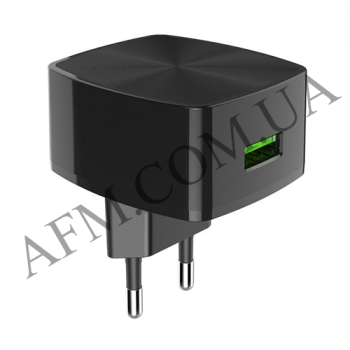 СЗУ блок Hoco C70A QC3.0 (1USB/ 3.0A) чорний