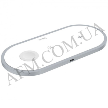 СЗУ бездротове Hoco CW24 3-in-1 wireless charger біле!