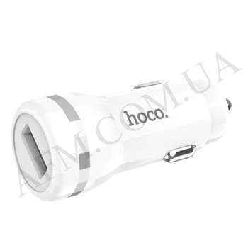 АЗП блок Hoco Z27A (USB QC) білий