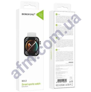 Смарт-часы Borofone BD13 функція дзвінка сірі