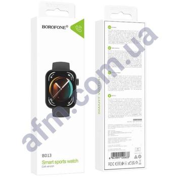 Смарт-часы Borofone BD13 функція дзвінка чорні