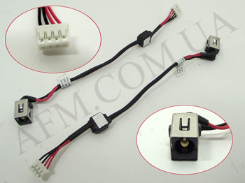 Конектор ASUS K53E/ K53U/ K53T/ K53B/ A53U/ A53U/ A53BE/ A53BR/ A53BY/ A53TA/ A53H PJ423+кабель!