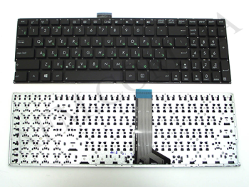 Клавіатура+КлавиатурнаяПлата Asus K555/ X553/ X553MA/ X555/ K555LA/ K555LP чёрная+російська!