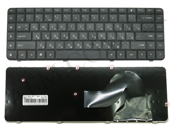 Клавіатура+КлавиатурнаяПлата HP Compaq CQ62/ G62/ CQ56/ G56 чёрная+російська