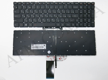 Клавіатура+КлавиатурнаяПлата Lenovo 700-15ISK/ 700-17ISK чёрная+русский+подсветка оригінал!