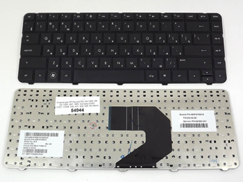 Клавіатура+КлавиатурнаяПлата HP G6-1000/ G4-1000/ G6T/ G6S/ Compaq CQ43 чёрная+русский OEM