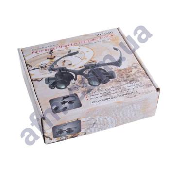 Бінокуляри NO.9892G1 з LED підсвічуванням (10x/ 20x)