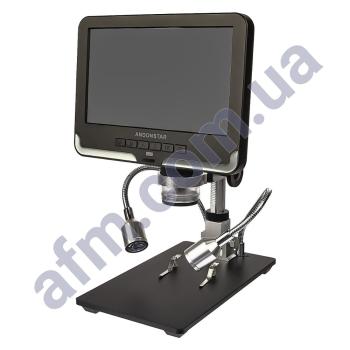 Цифровий мікроскоп з монітором 7.0" DM9 +штатив (запись - microSD, фокус 20-170мм, збільшення 800)