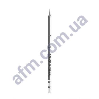 Паяльне жало Relife T12-XS-I (ровный конус,  вбудований нагрівач)