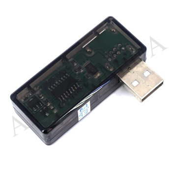 USB тестер Charger Doktor Aida A-3333 для вимірювання напруги та струму при зарядки моб.пристрої
