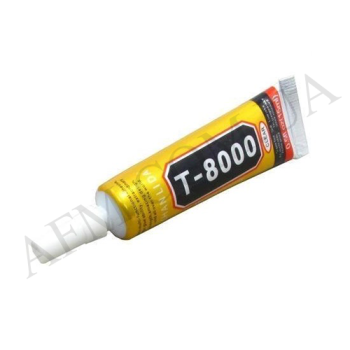 Клей силіконовий T8000 15 мл. в тюбику прозорий