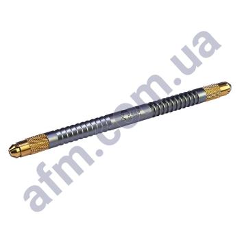 Ручка Mega-Idea аллюминиевая,  двухстороння з цанговыми зажимами для лез скальпеля