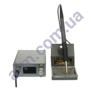 Паяльна станція прецизионная GVM T12-XS (паяльник T12,  3 канала памяти,  72W,  80-480C)