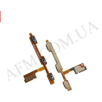 Шлейф Huawei P30 Lite (MAR-L21)/ Nova 4E з кнопкою включения, з кнопками гучності