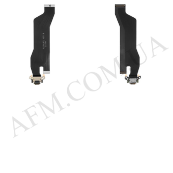 Шлейф Huawei Mate 10 Pro (BLA-L09/ BLA-L29) з роз'ємом зарядки, з микрофоном, Type-C
