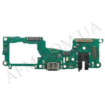 Шлейф Oppo A74 4G/ A94 5G/ A95 5G/ Reno 5Z з роз'ємом зарядки, з микрофоном, плата зарядки ОРИГІНАЛ