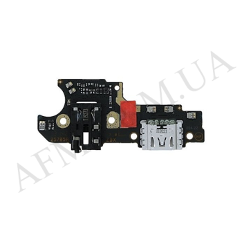 Шлейф Realme C21Y/ C25Y/ 5/ 5s/ C3 з роз'ємом зарядки, наушников, з мікрофоном