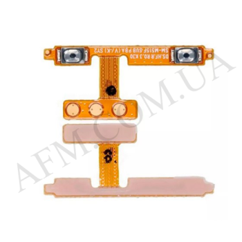 Шлейф Samsung A125 Galaxy A12/ A127/ A135/ A136/ A137/ A235/ A236/ A326/ A047 з кнопками гучності