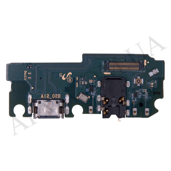 Шлейф Samsung A125F Galaxy A12 2021/ A127F з роз'ємом зарядки, з мікрофоном