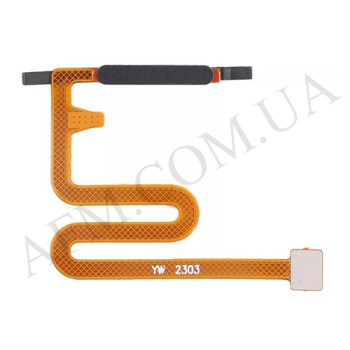 Шлейф Samsung A145R Galaxy A14/ A145P з Touch ID чорний
