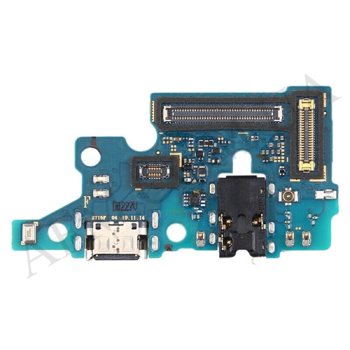 Шлейф Samsung A715F Galaxy A71 2020 з роз'ємом зарядки, наушников, з мікрофоном