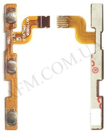 Шлейф Xiaomi Redmi Note 5A з кнопкою включения, з кнопками гучності