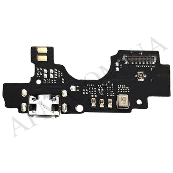 Шлейф ZTE Blade A5 2019 с разъёмом зарядки, с микрофоном