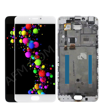 Дисплей Meizu M3 Note (M681H/ M681Q/ M681C) чорний + рамка!