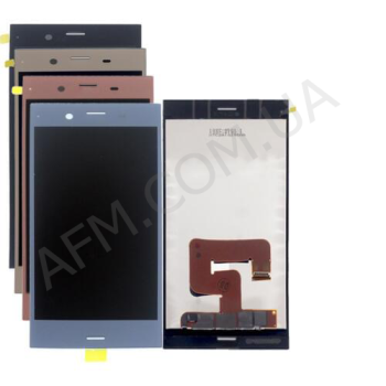 Дисплей Sony G8341 Xperia XZ 1/ G8342 синій