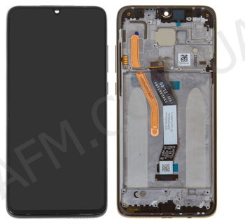 Дисплей Xiaomi Redmi Note 8 Pro (2 Sim) чорний + рамка