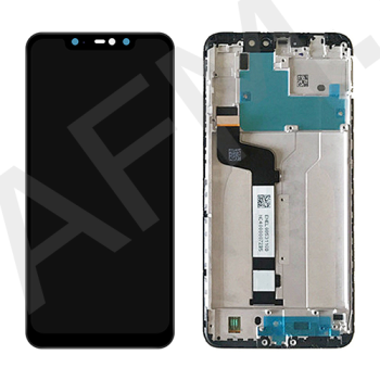 Дисплей Xiaomi Redmi Note 6 Pro чорний + рамка