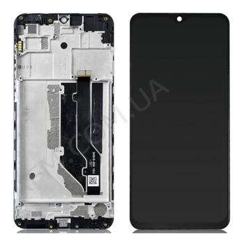 Дисплей ZTE Blade 20 Smart (V1050) чорний + рамка