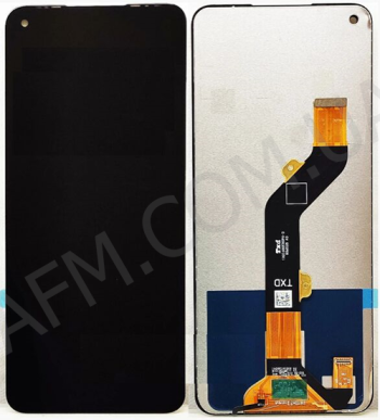 Дисплей Tecno Spark 6 (KE7)/ Camon 16 SE/ Tecno Pova (LD7)/ Infinix Hot 10 чорний