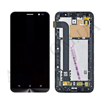 Дисплей Asus ZenFone Go (ZB552KL) 2017 чёрный + рамка!