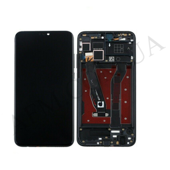 Дисплей Huawei Honor 8X/ 9X Lite чорний + рамка