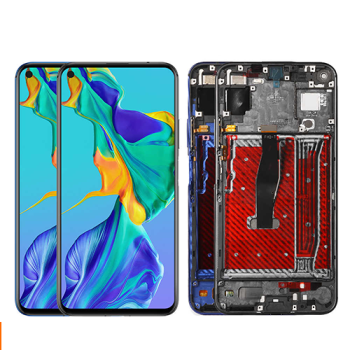 Дисплей Huawei Honor 20 (YAL-L21)/ Honor 20 Pro/ Nova 5T чорний + рамка