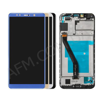 Дисплей Huawei Honor 7A Pro/ Honor 7C/ Enjoy 8e/ Y6 2018/ Y6 Prime 2018 білий + рамка