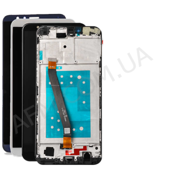 Дисплей Huawei Honor 7X Dual Sim (BND-L21) чорний + рамка