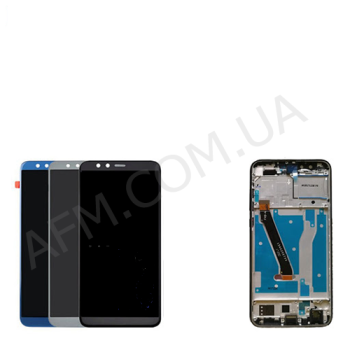 Дисплей Huawei Honor 9 Lite Dual Sim (LLD-L31) чорний + рамка