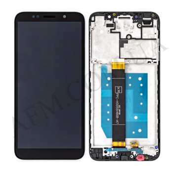 Дисплей Huawei Y5 2018 DRA-L21/ Y5 Prime 2018/ Honor 7A чорний + рамка