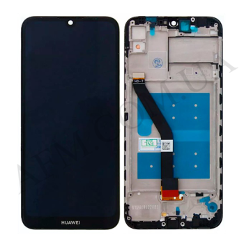 Дисплей Huawei Y6 2019/ Honor 8A/ Y6 Pro 2019/ Y6 Prime 2019 чорний + рамка
