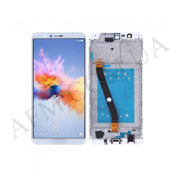 Дисплей Huawei Honor 7X Dual Sim (BND-L21) білий + рамка!