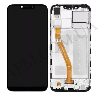 Дисплей Huawei Honor Play (COR-L29) 2018 чорний + рамка