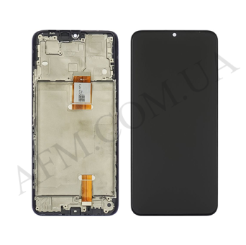 Дисплей Huawei Honor X7A чорний + рамка