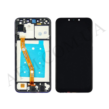 Дисплей Huawei P Smart Plus (INE-LX1)/ Mate 20 Lite/ Nova 3/ 3i чорний + рамка