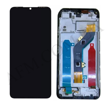 Дисплей Infinix Hot 20i чёрный + рамка